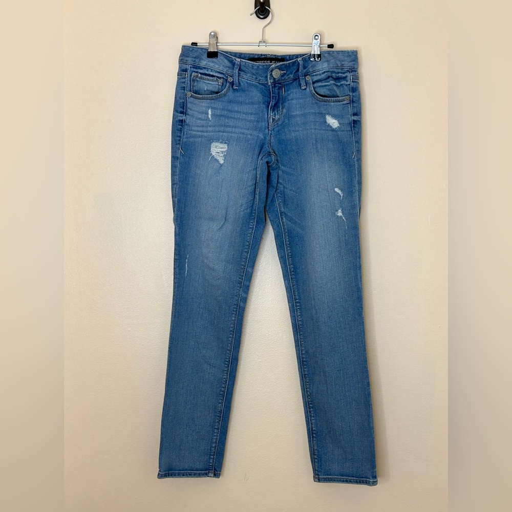 Express Jeans Women’s ankle skinny Stella low rise